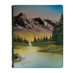 UP - BOB ROSS MOUNTAIN RETREAT 9-POCKET ZIPPERED PRO-BINDER