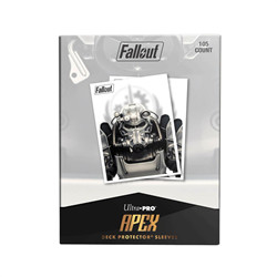 UP - BROTHERHOOD OF STEEL 105CT APEX DECK PROTECTOR SLEEVES - FALLOUT