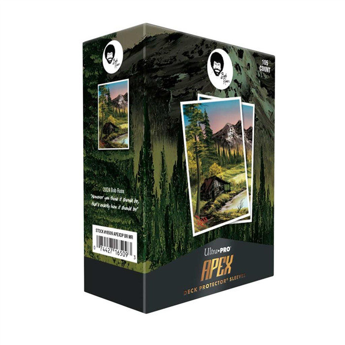 UP - MOUNTAIN RETREAT 105CT APEX DECK PROTECTOR SLEEVES FOR BOB ROSS UP - MOUNTAIN RETREAT 105CT APEX DECK PROTECTOR SLEEVES FOR BOB ROSS