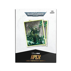 UP - NECRON CODEX ALIGNED 105CT APEX DECK PROTECTOR SLEEVES FOR WARHAMMER 4
