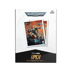 UP - T'AU EMPIRE CODEX ALIGNED 105CT APEX DECK PROTECTOR SLEEVES FOR WARHAM