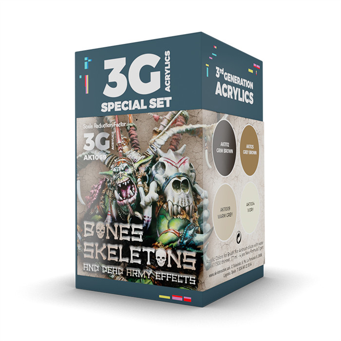 WARGAME COLOR SET : BONES AND SKELETONS WARGAME COLOR SET : BONES AND SKELETONS