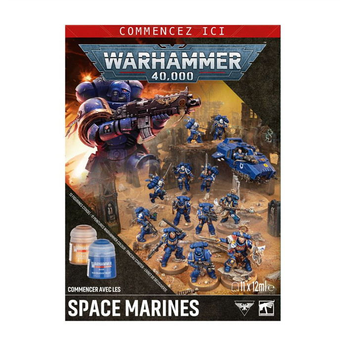 WARHAMMER 40,000: COMMENCER AVEC LES SPACE MARINES WARHAMMER 40,000: COMMENCER AVEC LES SPACE MARINES