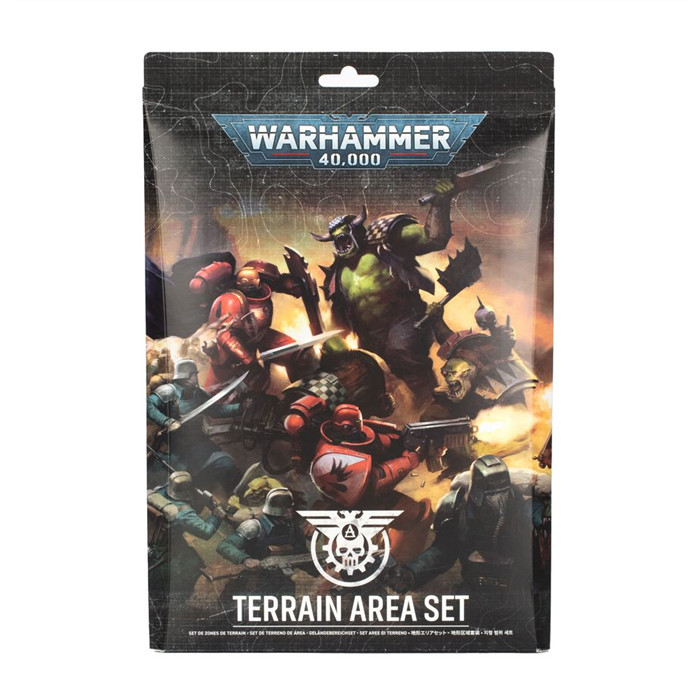 WARHAMMER 40,000: SET DE ZONES DE TERRAIN WARHAMMER 40,000: SET DE ZONES DE TERRAIN