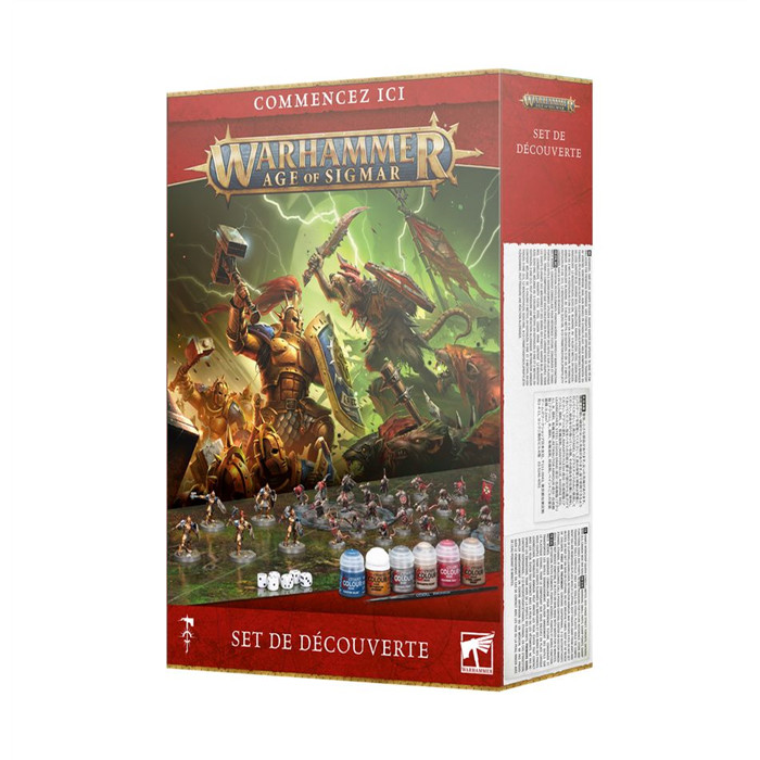 WARHAMMER AGE OF SIGMAR: SET D'INTRODUCTION (V4) WARHAMMER AGE OF SIGMAR: SET D'INTRODUCTION (V4)