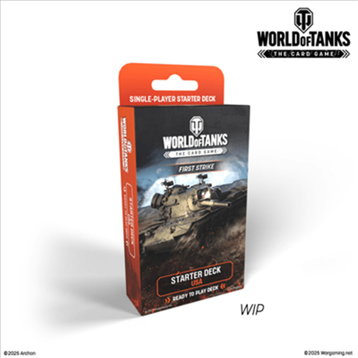 WORLD OF TANKS : THE CARD GAME FIRST STRIKE STARTER DECK USA WORLD OF TANKS : THE CARD GAME FIRST STRIKE STARTER DECK USA