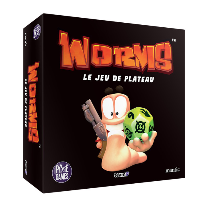 WORMS - LE JEU DE PLATEAU WORMS - LE JEU DE PLATEAU