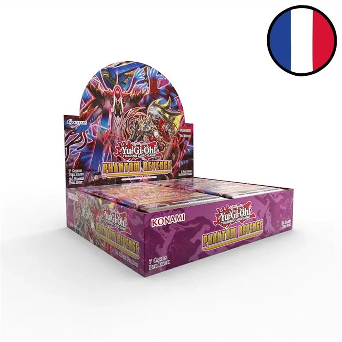 YGO - DISPLAY DE PACK DE BOOSTER PHANTOM REVENGE (24 BOOSTERS) YGO - DISPLAY DE PACK DE BOOSTER PHANTOM REVENGE (24 BOOSTERS)