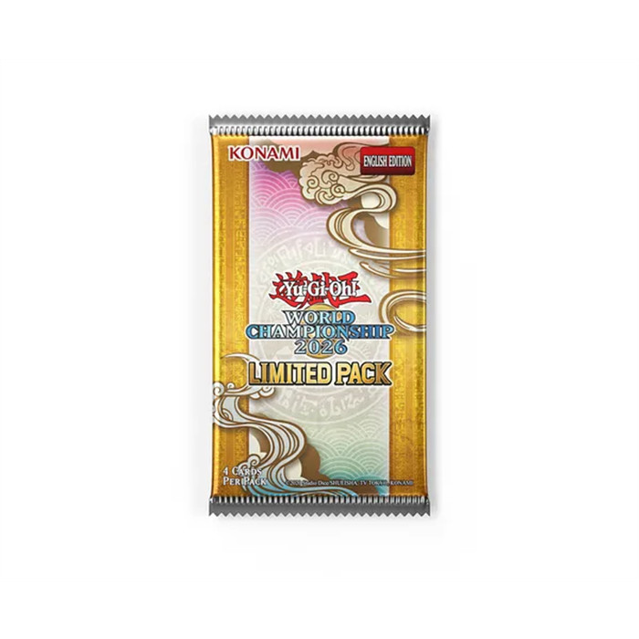 YGO - LIMITED PACK WORLD CHAMPIONSHIP 2026 BOOSTER YGO - LIMITED PACK WORLD CHAMPIONSHIP 2026 BOOSTER