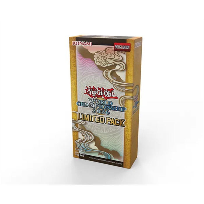 YGO - LIMITED PACK WORLD CHAMPIONSHIP 2026 DISPLAY YGO - LIMITED PACK WORLD CHAMPIONSHIP 2026 DISPLAY
