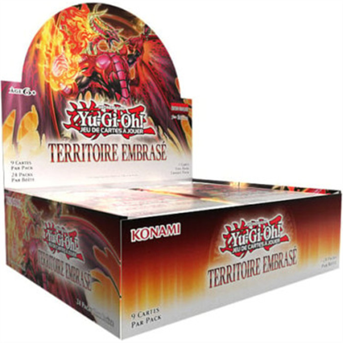 YGO - TERRITOIRE EMBRASÉ - BOOSTER DISPLAY YGO - TERRITOIRE EMBRASÉ - BOOSTER DISPLAY