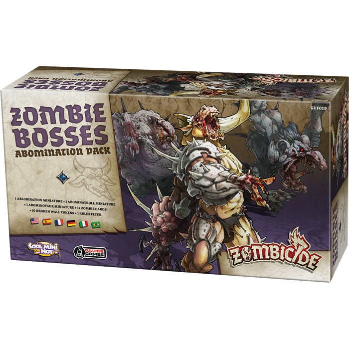 ZOMBICIDE BLACK PLAGUE - ABOMINATION PACK ZOMBICIDE BLACK PLAGUE - ABOMINATION PACK