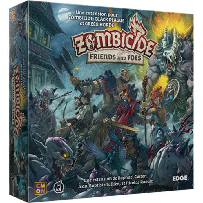 ZOMBICIDE BLACK PLAGUE - FRIENDS AND FOES ZOMBICIDE BLACK PLAGUE - FRIENDS AND FOES